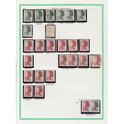 Liberté de Gandon, Collection spécialisée de 1982 à 1985, neufs ** - TB
