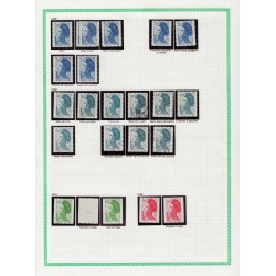 Liberté de Gandon, Collection spécialisée de 1982 à 1985, neufs ** - TB