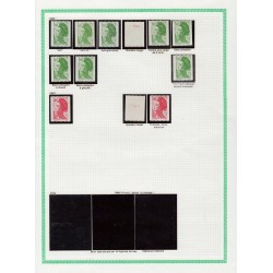 Liberté de Gandon, Collection spécialisée de 1982 à 1985, neufs ** - TB