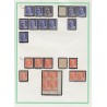 Marianne de Gandon 1945, Collection spécialisée Yvert n°712/733, neufs ** - TB