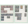 France 1945/1959, variétés et nuances de couleurs, +1500 timbres neufs ** - TB