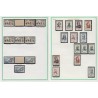 France 1945/1959, variétés et nuances de couleurs, +1500 timbres neufs ** - TB