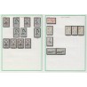 France 1945/1959, variétés et nuances de couleurs, +1500 timbres neufs ** - TB