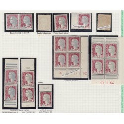 n°1263, Marianne de Decaris, Collection spécialisée, nuances, variétés - TB