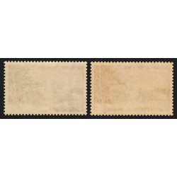 n°1312a, variété "Sans POSTES" + normal, Arcachon, neuf ** sans charnière - SUP