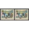 n°1457b, variété "Sans le jaune" + normal, neuf ** sans charnière - SUPERBE