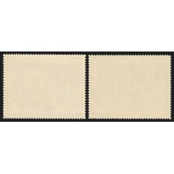 n°1457b, variété "Sans le jaune" + normal, neuf ** sans charnière - SUPERBE
