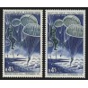 n°1603c, variété "Parachutes bleus" + normal, neuf ** sans charnière - SUPERBE