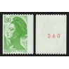 n°2426i, variété "bande de phosphore à droite + numéro rouge au verso", neuf **