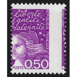n°3088f, variété "Piquage à cheval", Marianne de Luquet, neuf ** sans charnière