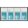 n°3097, variété "Surencrage", Marianne de Luquet, neuf ** , signé SCHELLER