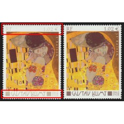 n°3461, variété "RF, faciale et légende très pâle", Gustave Klimt, neuf **