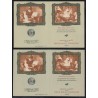 Carnet Croix-Rouge 1962, n°2011/2011A, les deux tirages, neufs ** - SUPERBE