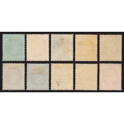 n°25/32, Napoléon III Empire Lauré 1868, série complète - TB 1er choix