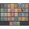 France 1849/1890, Collection de 35 timbres Cérès, Napoléon, Sage, COTE 540€