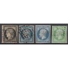 France 1849/1875 Lot Napoléon et Cérès, nuances, oblitérés COTE +1.000€ - B/TB
