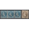 France 1849/1875 Lot Napoléon et Cérès, nuances, oblitérés COTE +1.000€ - B/TB