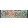 France 1849/1875 Lot Napoléon et Cérès, nuances, oblitérés COTE +1.000€ - B/TB