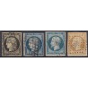 France 1849/1875 Lot Napoléon et Cérès, nuances, oblitérés COTE 880€ - B/TB