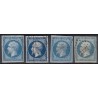 France 1849/1875 Lot Napoléon et Cérès, nuances, oblitérés COTE 880€ - B/TB