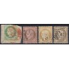 France 1849/1875 Lot Napoléon et Cérès, nuances, oblitérés COTE 880€ - B/TB