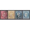France 1849/1875 Lot Napoléon et Cérès, nuances, oblitérés COTE 880€ - B/TB