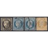 France 1849/1875 Lot Napoléon et Cérès, nuances, oblitérés COTE 730€ - B/TB