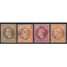 France 1849/1875 Lot Napoléon et Cérès, nuances, oblitérés COTE 730€ - B/TB