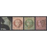 France 1849/1875 Lot Napoléon et Cérès, nuances, oblitérés COTE 730€ - B/TB