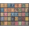 France 1849/1890 - Superbe collection 40 timbres Napoléon Cérès - TB 1er choix