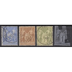 France 1849/1890 - Superbe collection 40 timbres Napoléon Cérès - TB 1er choix