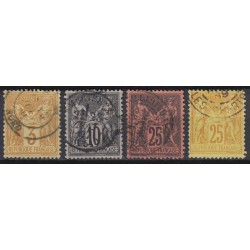 France 1849/1890 - Superbe collection 40 timbres Napoléon Cérès - TB 1er choix