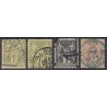 France 1876/1890 - Lot de 43 oblitérations "exotiques" sur types Sage - B/TB