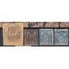 France 1876/1890 - Lot de 43 oblitérations "exotiques" sur types Sage - B/TB