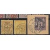 France 1876/1890 - Lot de 43 oblitérations "exotiques" sur types Sage - B/TB
