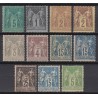 France 1876/1898 - Sage, lot neufs neufs ** sans charnière COTE 660€ - B/TB