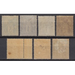 France 1876/1898 - type Sage, lot neufs * avec charnière COTE 318€ - B/TB