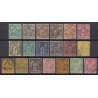 France 1876/1890 - Belle collection au type Sage COTE 385 € - TB D'ASPECT