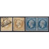 France 1849/1890 - Collection timbres Cérès Napoléon, COTE 950 € - TB D'ASPECT