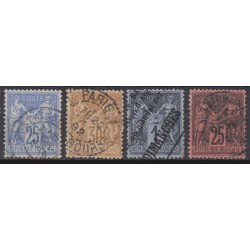 France 1849/1890 - Collection timbres Cérès Napoléon, COTE 950 € - TB D'ASPECT