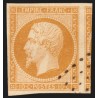 n°13A, Napoléon non-dentelé 10c bistre, effigie bien dégagée et voisin - TTB