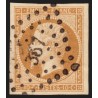 n°13Ac, 10c BISTRE-BRUN, Type I, oblitéré PC 367 BERCY - TTB