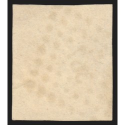 n°13Ac, 10c BISTRE-BRUN, Type I, oblitéré PC 367 BERCY - TTB