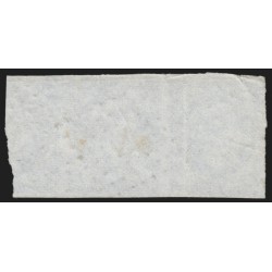 n°14A, paire/bande de trois, 20c bleu, oblitéré ANCRE maritime - B/TB
