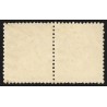 n°21 paire, Napoléon 10c bistre, oblitéré GC 1154 COUCHES-LES-MINES - TB