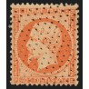 n°23, Napoléon 40c orange, oblitéré pointillés - TB