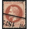 n°26A, Lauré, 2c rouge-brun, annulation typographique des journaux - TB