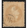 n°28B, 10c bistre, Type II, oblitéré OR dans un cercle - TB