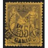 n°93, Sage, 35c violet-noir, oblitéré - TB