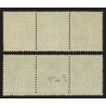 n°102, deux bandes en deux nuances différentes, Sage 5c vert-jaune, Type I - TB